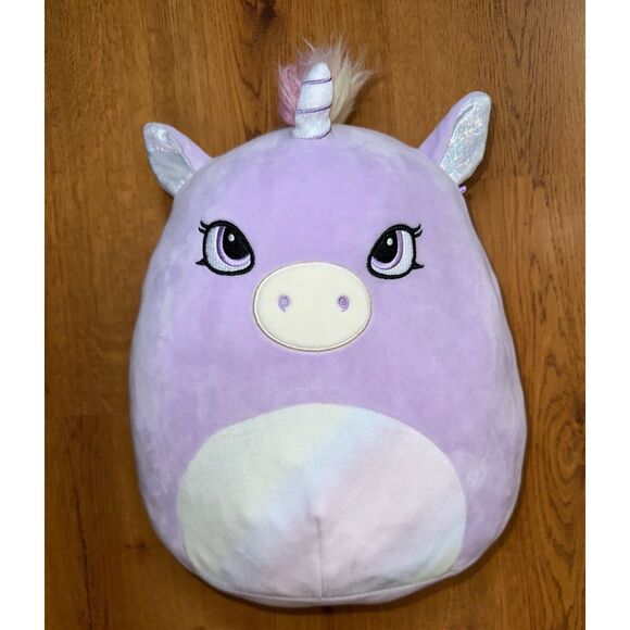 Squishmallow Rory the Purple Unicorn 12" 2020 Ultrasoft Target Exclusive Plush - Picture 1 of 9